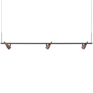 Hollands Licht Timber Line 3 Hanglamp LED Walnoot Zwart Hollands Licht Timber Line 3 Hanglamp LED Walnoot Zwart