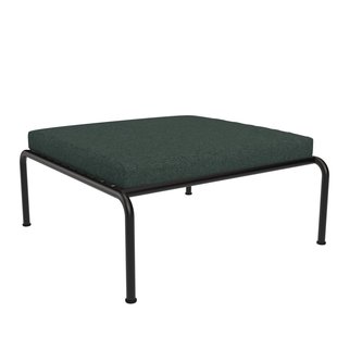Houe Avon Ottoman Voetenbank Frame Zwart Stof Alpine