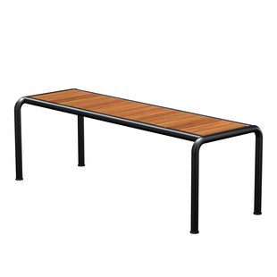 Houe Avanti Eetbank 129,5 Thermo Ash/Black