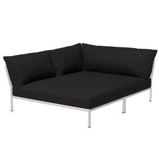 Houe Level2 Cozy Corner Loungebank Links Frame Wit Stof Char