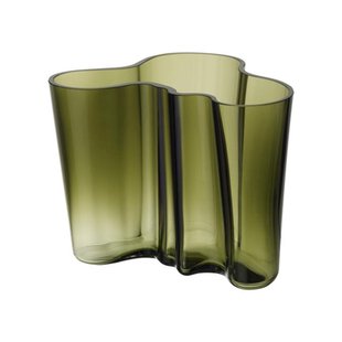 Iittala Alvar Aalto Vaas 16cm Mosgroen