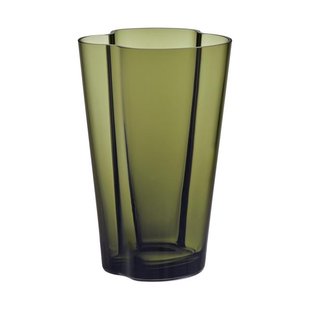Iittala Alvar Aalto Vaas 22cm Mosgroen