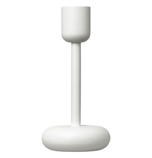 Iittala Nappula Kandelaar Hoog White
