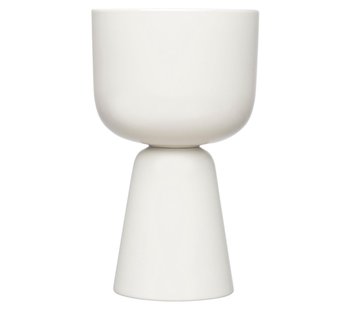 Iittala Nappula Bloempot Medium&Oslash;15.5 Wit