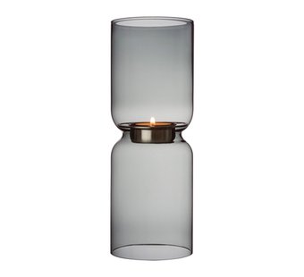 Iittala Lantern Waxinelichthouder 25cm Donkergrijs