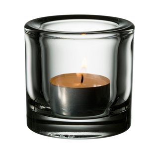 Iittala Kivi Waxinelichthouder Clear