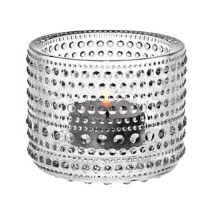 Iittala Kastehelmi Waxinelichthouder Clear