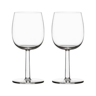 Iittala Raami Rode Wijnglazen 28cl Set Van 2