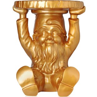 Kartell Attila Bijzettafel Goud Kartell Attila Bijzettafel Goud