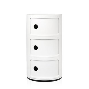 Kartell Componibili Bijzettafel Wit