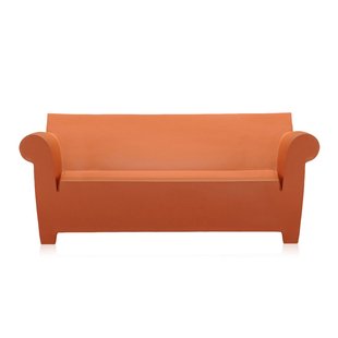 Kartell Bubble Club Tuinbank Terracotta Kartell Bubble Club Tuinbank Terracotta