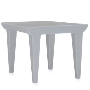 Kartell Bubble Club Tafel Bijzettafel 52x52 Lichtgrijs