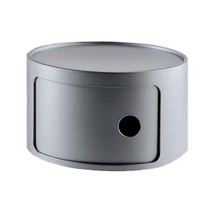Kartell Componibili Bijzettafel Zilver