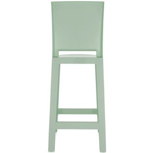 Kartell One More One More Please Vierkant Low Groen Barkruk