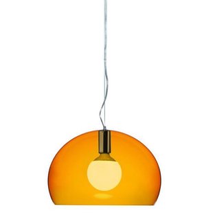 Kartell Small FL/Y HanglampØ38 Oranje Kartell Small FL/Y HanglampØ38 Oranje