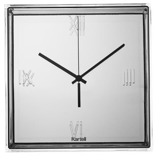 Kartell Tic&amp;Tac Klok Chroom