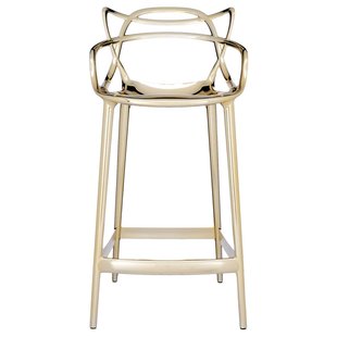 Kartell Masters Metallic Barkruk 65cm Goud