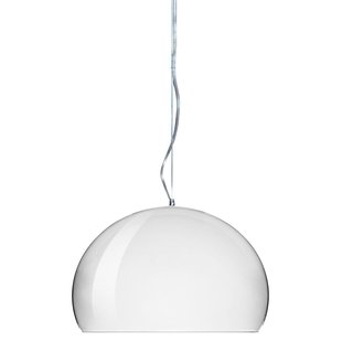 Kartell Small FL/Y Hanglamp&Oslash;38 LED Metallic Chroom