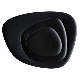 Kartell Namast&eacute; Dienblad Set Van 3 Zwart