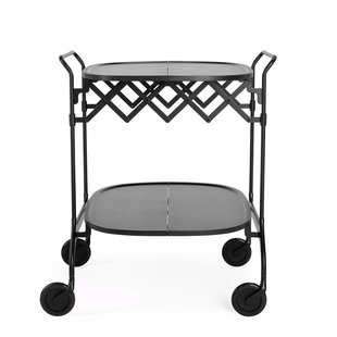 Kartell Gastone Trolley Mat Zwart