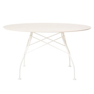 Kartell Glossy Outdoor Tuintafel 128 Wit