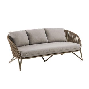 Kave Home Branzie Sofa 3-zits Bruin Kave Home Branzie Sofa 3-zits Bruin