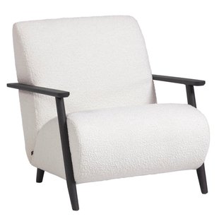 Kave Home Meghan Fauteuil Wit Kave Home Meghan Fauteuil Wit