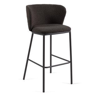 Kave Home Ciselia Barkruk 75 Black