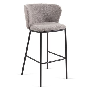 Kave Home Ciselia Barkruk 75 Grey