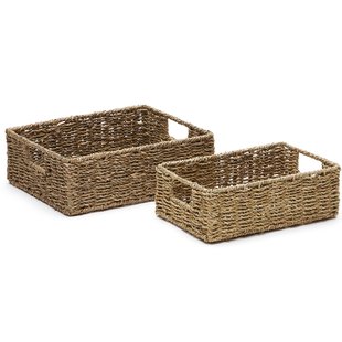 Kave Home Tossa Opbergmand Set Van 2