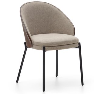 Kave Home Eamy Eetkamerstoel Lichtbruin