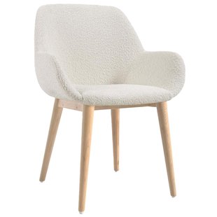 Kave Home Konna Eetkamerstoel Wit