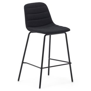 Kave Home Zunilda Barkruk 65 Zwart Kave Home Zunilda Barkruk 65 Zwart