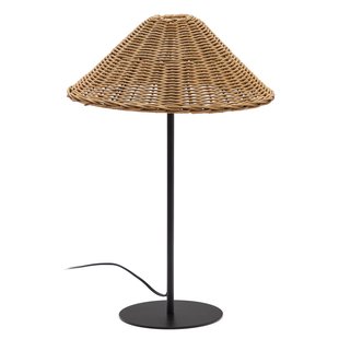 Kave Home Urania Tafellamp Rotan