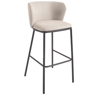 Kave Home Ciselia Barkruk 75 Chenille Beige