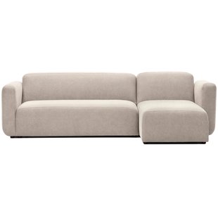 Kave Home Neom 3-zits Bank Met Chaise Longue Links/rechts Beige