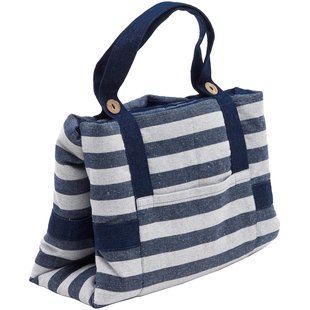 Kave Home Tabby Draagbare Hondenplaid 60x80 Blauw