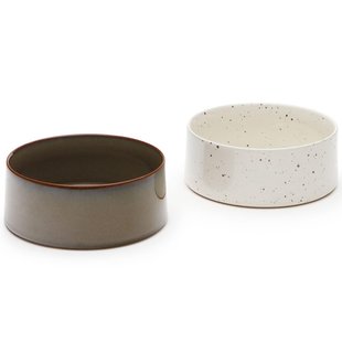 Kave Home Dumbi Hondenvoerbak&Oslash;14 Wit/Bruin