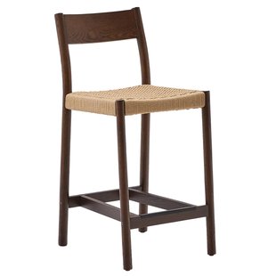 Kave Home Yalia Barkruk Walnoot