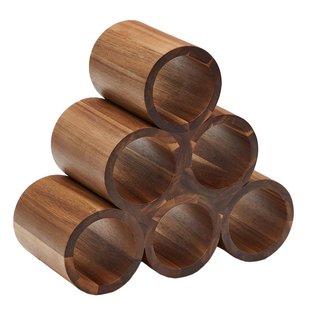 Kave Home Sesilu Wijnrek Acaciahout