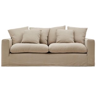 Kave Home Nora 3-zits Bank Aruba Taupe