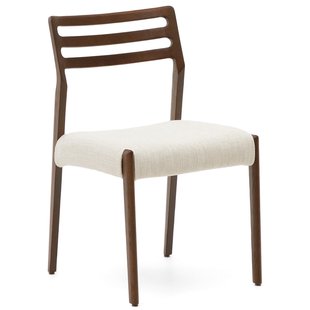 Kave Home Cudia Eetkamerstoel Walnoot