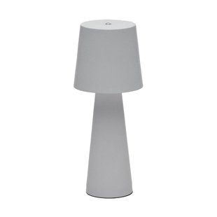 Kave Home Arenys Tafellamp Klein Grijs