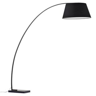 Kave Home Juhe Booglamp Zwart