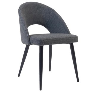 Kave Home Mael Eetkamerstoel Donkergrijs