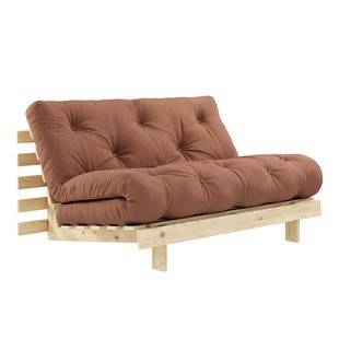 Karup Design Roots Slaapbank 140 Naturel Clay Brown Karup Design Roots Slaapbank 140 Naturel Clay Brown