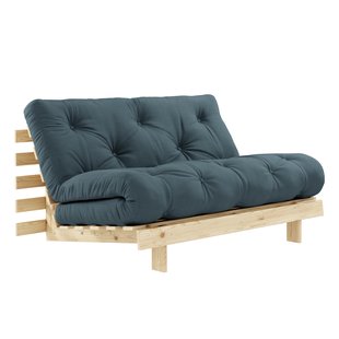 Karup Design Roots Slaapbank 140 Naturel Petrol Blue