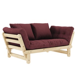 Karup Design Beat Slaapbank 80x162 Naturel Bordeaux Karup Design Beat Slaapbank 80x162 Naturel Bordeaux