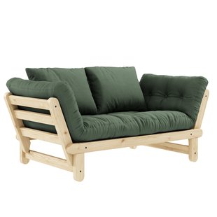 Karup Design Beat Slaapbank 80x162 Naturel Olive Green