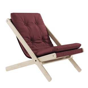 Karup Design Boogie Klapstoel Naturel Bordeaux